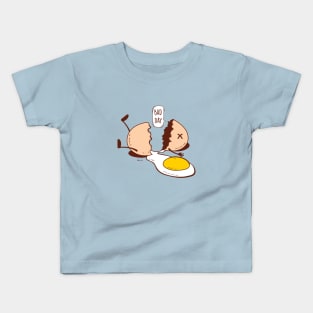 Egg and bad day Kids T-Shirt